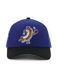 Los Angeles Dodgers Dodger Dog Royal Black 2 Tone Stadium 40th Anniversary SP 9Forty A-Frame Snapback