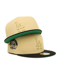 Los Angeles Dodgers Vegas Gold Black 2 Tone 1974 All Star Game SP 59Fifty Fitted