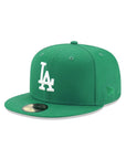 Los Angeles Dodgers Kelly Green On White 59Fifty Fitted