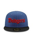 Los Angeles Dodgers Blue Black 2 Tone 60th Anniversary SP 59Fifty Fitted