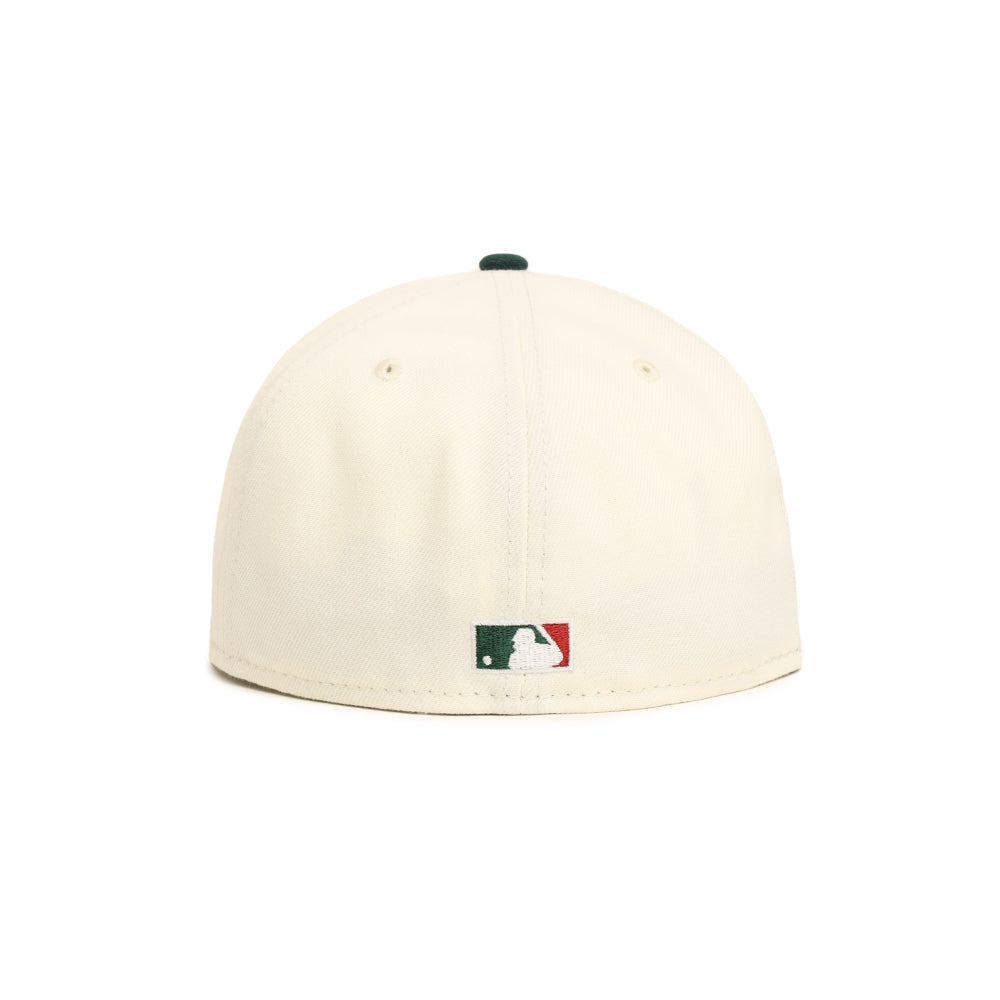Los Angeles Dodgers Chrome Dark Green 2 Tone Jackie Robinson 75th SP 59Fifty Fitted