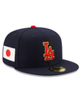 Los Angeles Dodgers X Japan Blue 59Fifty Fitted