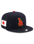 Los Angeles Dodgers X Japan Blue 9Fifty Snapback