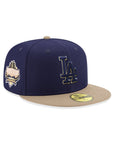 Los Angeles Dodgers Navy Camel 2 Tone Dodger Stadium 40th Anniversary SP Blue 59Fifty Fitted