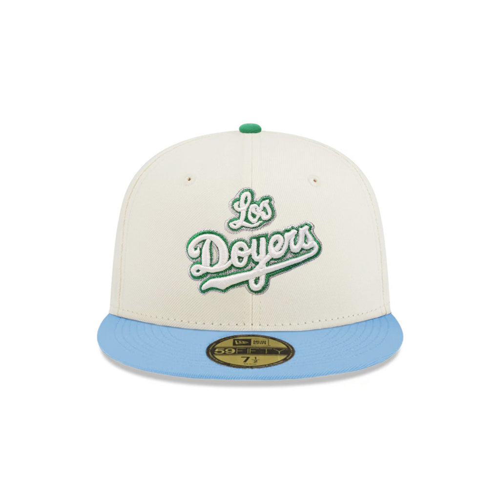 Los Angeles Dodgers Los Doyers Chrome Blue 2 Tone 40th Anniversary SP 59Fifty Fitted