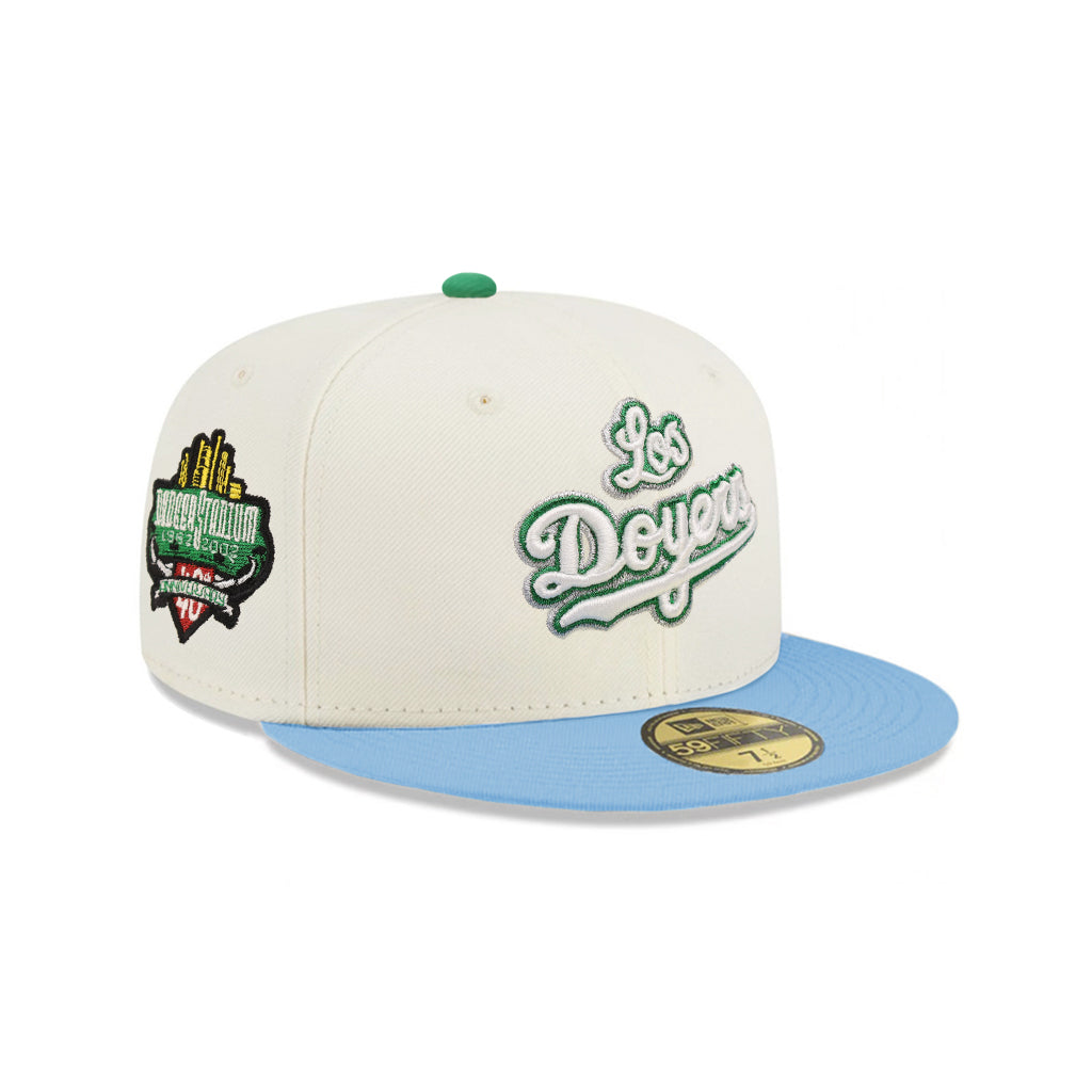 Los Angeles Dodgers Los Doyers Chrome Blue 2 Tone 40th Anniversary SP 59Fifty Fitted