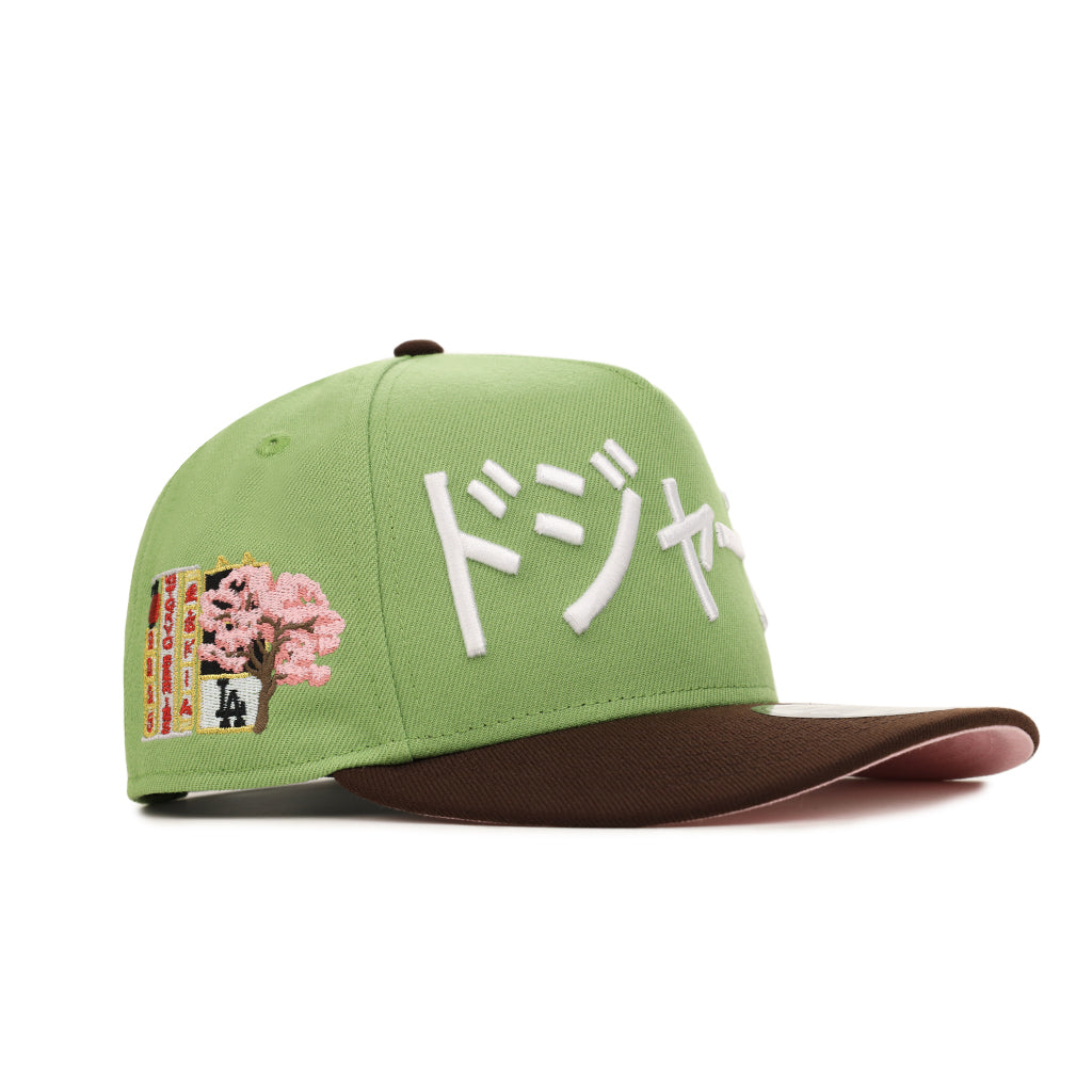 Los Angeles Dodgers Matcha Green Walnut 2 Tone Tokyo Series SP