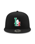 Los Angeles Dodgers Black Mexico Flag SP 9Fifty Snapback