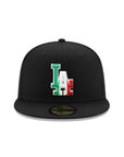 Los Angeles Dodgers Black Mexico Flag SP 59Fifty Fitted