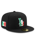 Los Angeles Dodgers Black Mexico Flag SP 59Fifty Fitted