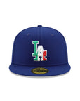Los Angeles Dodgers Royal Mexico Flag SP 59Fifty Fitted