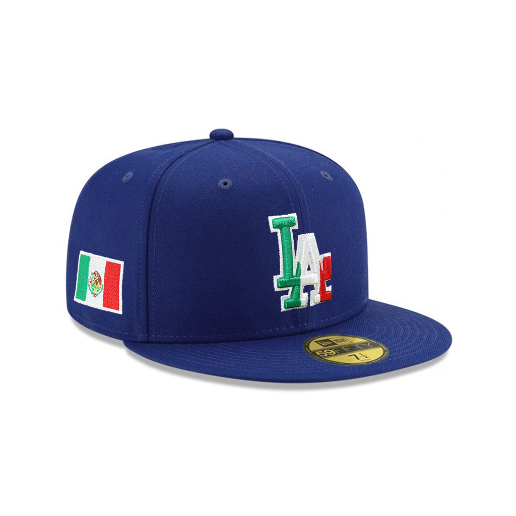 ニューエラ ロサンゼルスドジャース Mexican Flag キャップ Los Angeles Dodgers Royal Mexico Flag SP 59Fifty Fitted – CROWN MINDED