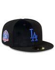 Los Angeles Dodgers Black Multi-Fabric 60th Anniversary SP 59Fifty Fitted