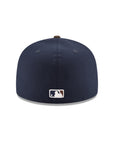 Los Angeles Dodgers Navy Brown 2 Tone 2024 World Series Champions SP 59Fifty Fitted