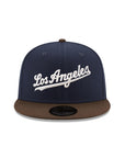 Los Angeles Dodgers Navy Brown 2 Tone 2024 World Series Champions SP 59Fifty Fitted