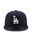 Los Angeles Dodgers Navy On White 9Fifty Snapback