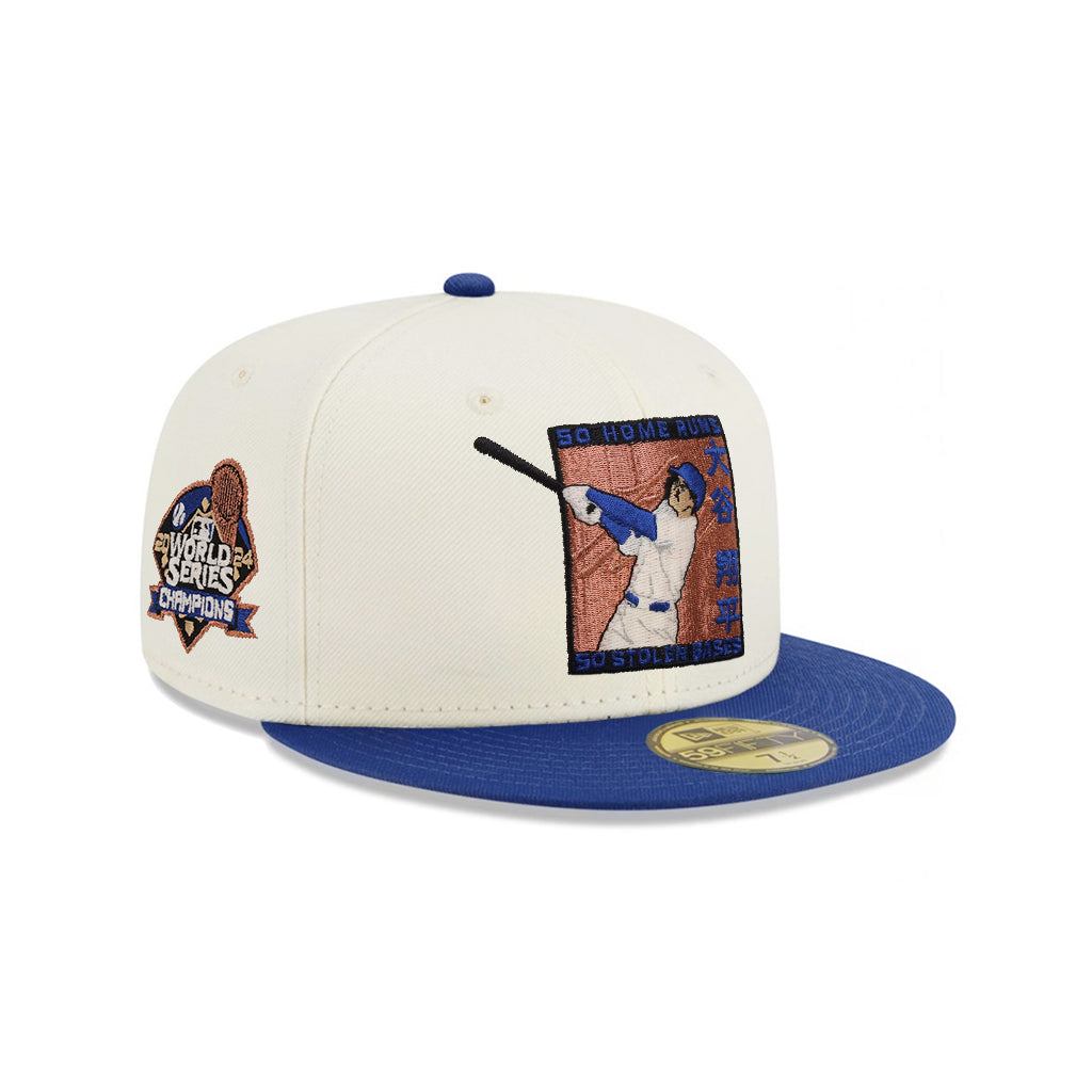 2024 New Era 59FIFTY Shohei Ohtani Signature Collection Blue 7 3/8