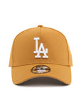 Los Angeles Dodgers Tan On White 9Forty A-Frame Snapback