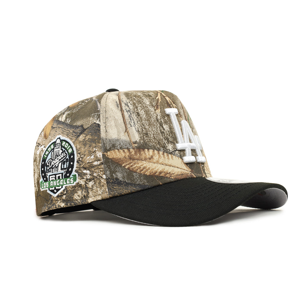 Los Angeles Dodgers Real Tree Black Tone 60th Anniversary SP