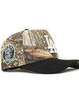 Los Angeles Dodgers Real Tree Black 2 Tone 60th Anniversary SP 9Forty A-Frame Snapback