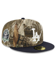 Los Angeles Dodgers Real Tree Navy 2 Tone 60th Anniversary SP 59Fifty Fitted