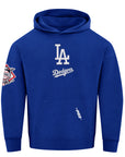 Pro Standard Los Angeles Dodgers Playback Drop Shoulder Royal Blue Hoody