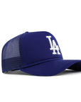 Los Angeles Dodgers 9Forty A-Frame Foam Trucker Team Color Snapback