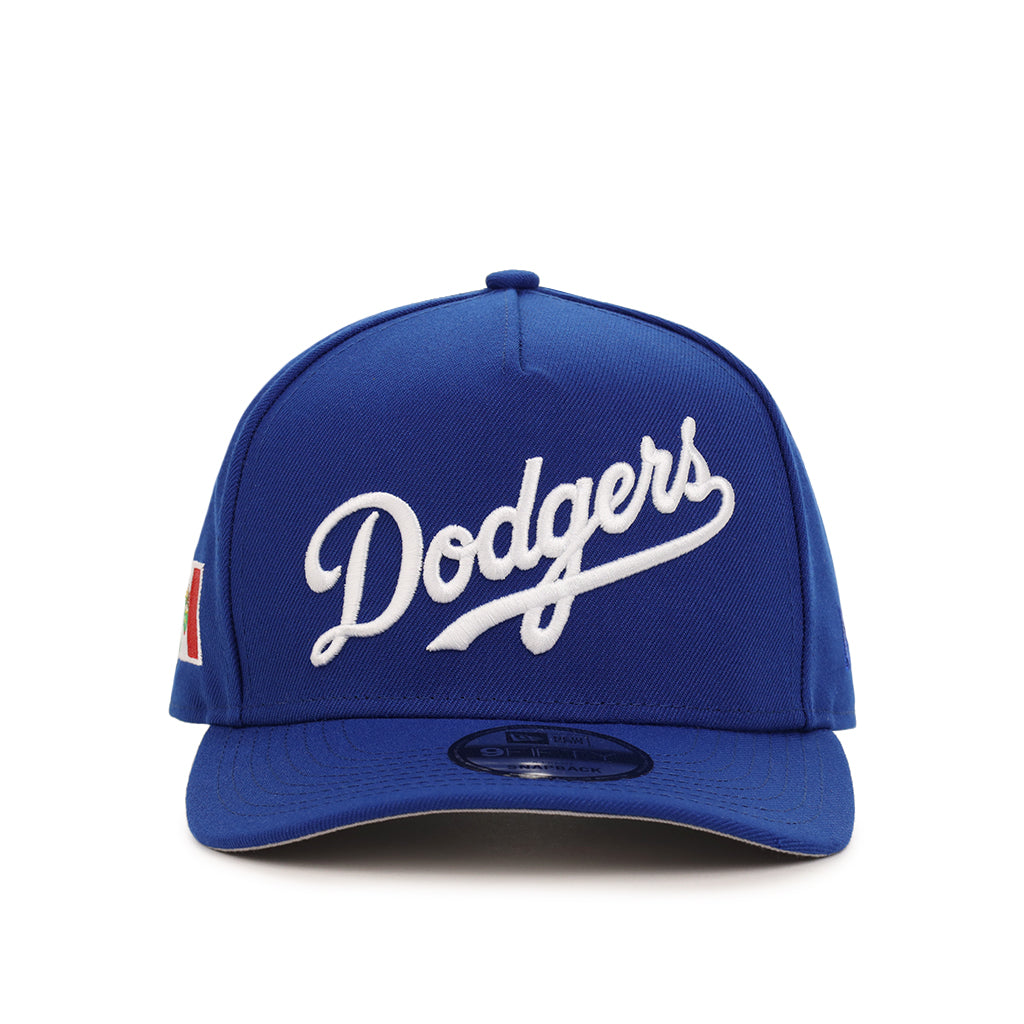 Los Angeles Dodgers Wordmark Mexico Flag SP 9Fifty A-Frame
