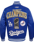 Pro Standard Los Angeles Dodgers 2025 World Series Champions Satin Blue Jacket