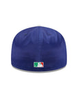 Los Angeles Dodgers Wordmark Satin Royal Gray 2 Tone 1981 World Series SP 59Fifty Fitted