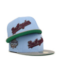 Los Angeles Dodgers Wordmark Blue Gray 2 Tone Dodger Stadium 40th Anniversary SP 59Fifty Fitted