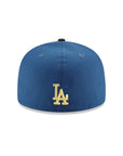 Los Angeles Dodgers Gothic Logo Blue Black 2 Tone 2020 World Series SP 59Fifty Fitted