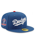 Los Angeles Dodgers Wordmark 60th Anniversary SP Blue 59Fifty Fitted