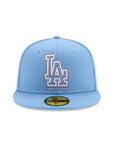 Los Angeles Dodgers Cotton Candy 60th Anniversary SP 59Fifty Fitted