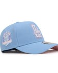 Los Angeles Dodgers Cotton Candy 60th Anniversary SP 9Forty A-Frame Snapback