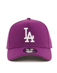 Los Angeles Dodgers Sparkling Grape On White 9Forty A-Frame Snapback