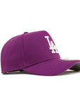 Los Angeles Dodgers Sparkling Grape On White 9Forty A-Frame Snapback
