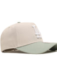 Los Angeles Dodgers Stone Everest Green 2 Tone 9Forty A-Frame Snapback