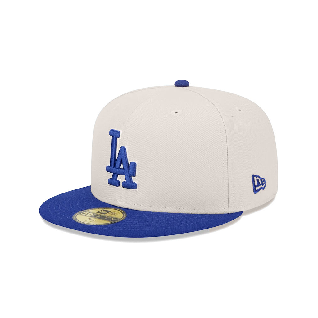 Los Angeles Dodgers Stone Royal 2 Tone 59Fifty Fitted
