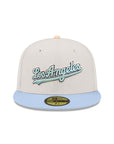 Los Angeles Dodgers Stone Blue 2 Tone Dodger Stadium SP 59Fifty Fitted