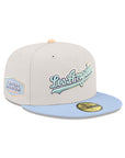Los Angeles Dodgers Stone Blue 2 Tone Dodger Stadium SP 59Fifty Fitted