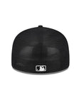 Los Angeles Dodgers Black On White Trucker 59Fifty Fitted