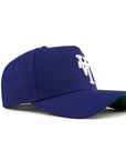 Los Angeles Dodgers Royal On White Upside Down Logo 9Forty A-Frame Snapback