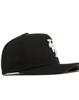 Los Angeles Dodgers Upside Down Black On White 9Fifty A-Frame Snapback