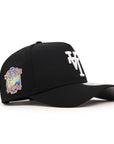 Los Angeles Dodgers Black On White Upside Down 40th Anniversary SP 9Forty A-Frame Snapback