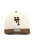 Los Angeles Dodgers Upside Down Chrome Brown 2 Tone 9Fifty A-Frame Snapback