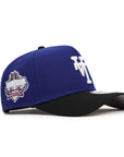 Los Angeles Dodgers Royal Black Upside Down Stadium 40th Anniversary SP 9Forty A-Frame Snapback