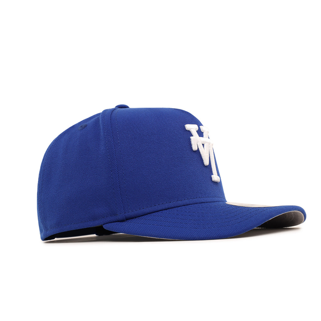 Los Angeles Dodgers Upside Down Light Royal On White 9Fifty A-Frame Snapback
