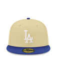 Los Angeles Dodgers Vegas Gold Royal 2 Tone 2024 World Series Champions SP 59Fifty Fitted