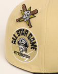 Los Angeles Dodgers Vegas Gold Black 2 Tone 1974 All Star Game SP 59Fifty Fitted